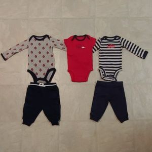 2 Newborn Outfit and a onesie SOLD!